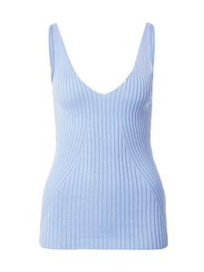 Вязаный топ Soft Rebels Filo, светло-голубой