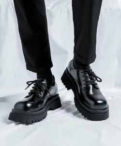 Мужские туфли на высокой подошве из искусственной кожи Aimoha - Select -, цвет Black