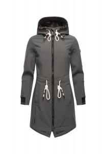 Пальто из софтшелла Mount Furnica MARIKOO, антрацит