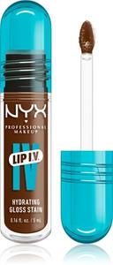 Длительный увлажняющий блеск для губ NYX Professional Makeup Lip IV, 04 - COCOA QUENCHI 5 ml
