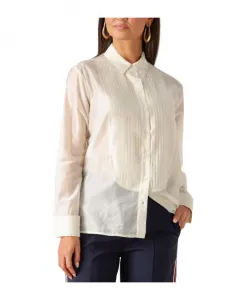 Свободная футболка Slfiris ls b Selected Femme, белый