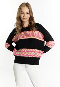 Джемпер IZIA Jumper, Schwarz Mehrfarbig/Black