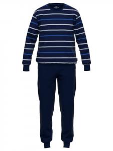 Götzburg Пижама "Мидтаун" в сине-среднеполоску