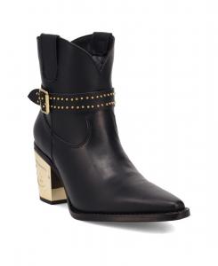 Женские кожаные ботильоны Milano Dingo, Black