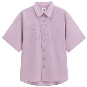 Рубашка унисекс GAP, светло-фиолетовый