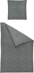 Комплект постельного белья из пушистого хлопка Loyd-8835 размер 135x200+80x80 см цвет зеленый-30 Irisette