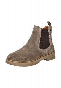 Ботильоны из замши/текстиля Camel active, серо-коричневый