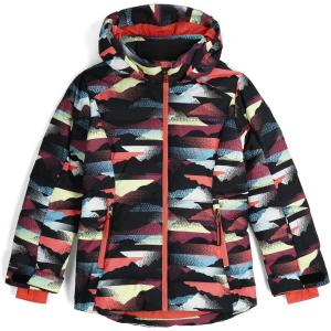 Пуховая куртка Zadie для девочек Spyder, Multi Mountain Print