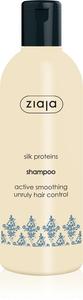 Разглаживающий шампунь Silk для сухих и поврежденных волос Ziaja, 300 мл