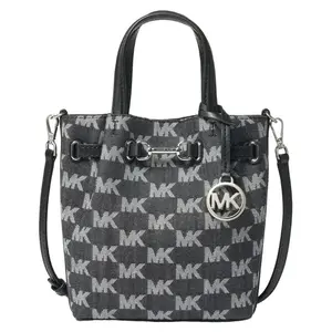 MICHAEL KORS Карсон искусственная кожа монограмм поясная сумка малая женская black