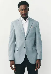 Приталенный фактурный элегантный блейзер Next, Light Blue