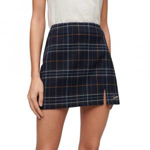 Юбка Superdry Check Mini, синий
