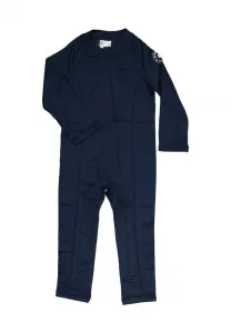 Детский купальник с длинными рукавами от uv-технологии Geggamoja, Dark Blue