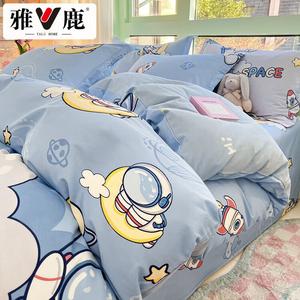 Yalu Комплект постельного белья 1.5м, пододеяльник 200x230см, 100% хлопок из Синьцзяна, цвет LT Planet Explorer