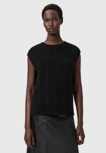 Топ AllSaints SIRIUS CABLE TANK, Black