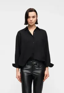 Блузка viprisilla на пуговицах Vila, Black Beauty