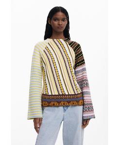 Женский этнический свитер Desigual, Multi