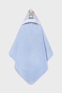 Детское полотенце с капюшоном Mayoral Newborn, синий