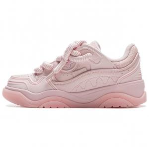 Кеды, скейтборд обувь женская низкая розовый Lining, розовый