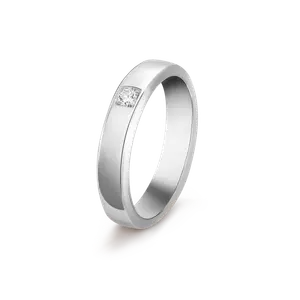 Обручальное кольцо Van Cleef & Arpels Toujours Etoiles, платина, бриллиант