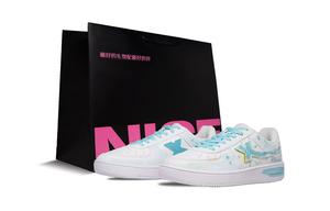 XTEP Кроссовки Air Force One с низким верхом, устойчивые к истиранию, дышащие, унисекс, синие