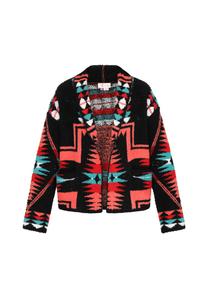 Вязаный кардиган IZIA, черный