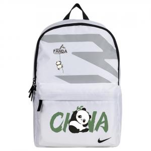 Nike Полиэстеровый рюкзак унисекс белый, Panda