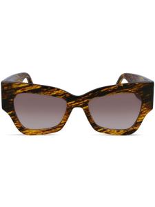 Солнцезащитные очки в оправе 'кошачий глаз' Victoria Beckham Eyewear, коричневый