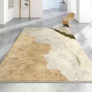 AOVOC Ковер 140х200 см Monega Second Generation Thick Version 02, для гостиной/спальни, в стиле ваби-саби, современный минимализм, толстый