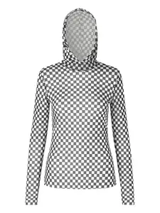 Худи Junetta в клетку Baum Und Pferdgarten, черный