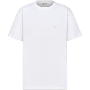 Футболка Boxy Cut DIOR, белая