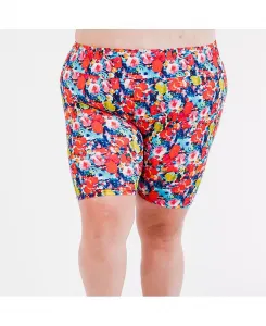 Пляжные шорты миди для полных женщин Calypsa, мультиколор