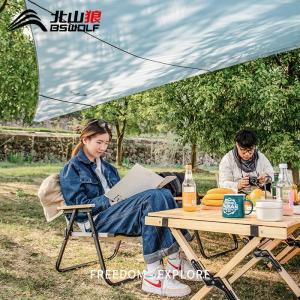 BSWolf кемпинговая солнцезащитная и непромокаемая палатка с навесом для пикника, большой тент, светло-синий, для более 8 человек