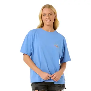 Футболка с коротким рукавом Rip Curl Hibiscus Diamond Heritage, синий