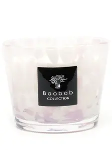 Свеча white pearls, 10х12,7 см, Baobab Collection, белый