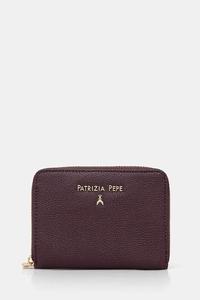 Кожаный кошелек Patrizia Pepe, фиолетовый