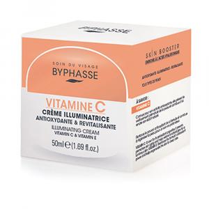 Увлажняющий крем для ухода за лицом Vitamina c crema iluminadora Byphasse, 50 мл