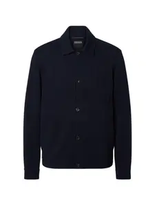 Рубашка с карманом Zegna, синий