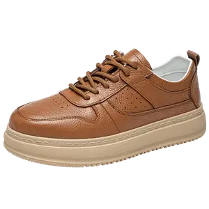 Низкие скейтерские кроссовки мужские H2, коричневый