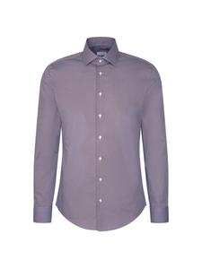 Рубашка делового кроя Slim Fit SEIDENSTICKER, фиолетовый