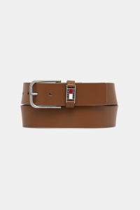 Кожаный ремень Tommy Jeans, коричневый