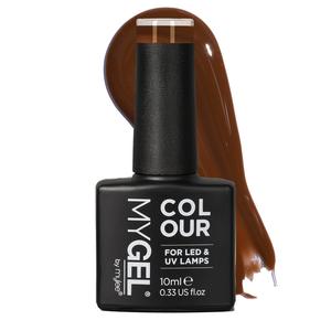 Лак для ногтей mygel gel-nagellack Mylee, brown sugar, объем 10 мл