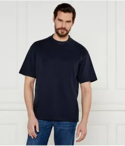 Футболка Te_Dye oversize fit Boss Orange, темно-синий