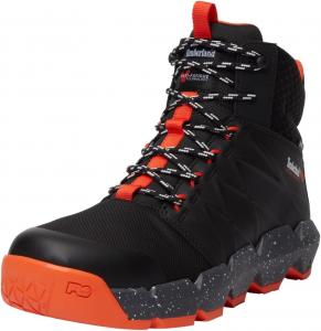 Водонепроницаемые мужские кроссовки Timberland PRO Morphix 6 дюймов с защитным носком из композитного материала, Black/Orange
