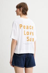 Хлопковая футболка Marc O'Polo, белый