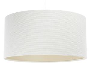 Подвесной светильник BPSKoncept Glamour Structural Velour, кремово-белый - экрю - диаметр абажура: 50 см