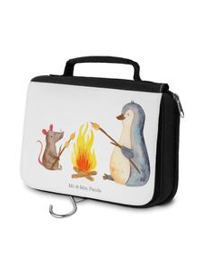 Mr. & Mrs. Panda Косметичка пингвин костер без слов белый