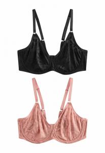 Бюстгальтер Next 2 PACK, Black Pink/Black