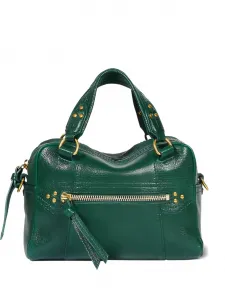 Мини-сумка-тоут Lucky Bowling Jérôme Dreyfuss, зеленый