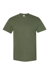 Футболка из плотного хлопка с короткими рукавами Gildan, зеленый